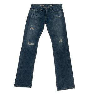 Adriano Goldschmied The Tomboy Relaxed Skinny Distressed Jeans Size 27 Women’s